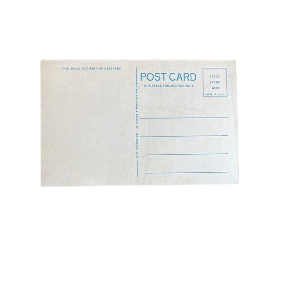 Atq Early 1900s postcard Ephemera Main St Tijuana Mexico Model T Fords Litho See - Picture 4 of 5